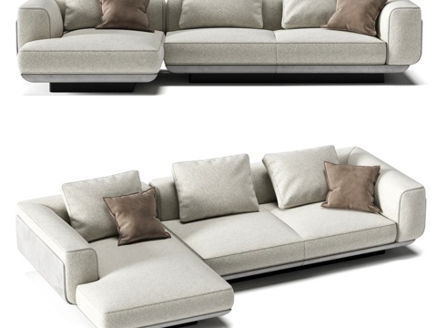  FIFTYFOURMS Eden 6 模块化沙发3d模型 