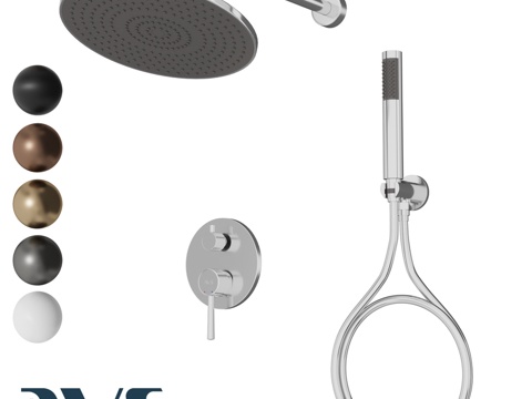  OM淋浴套装AVS Slimmer三合一3d模型 