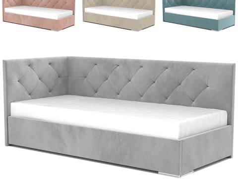  青少年床卡米拉新款3d模型 