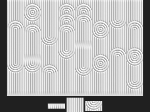  112号面板及配件 LepGrand3d模型 