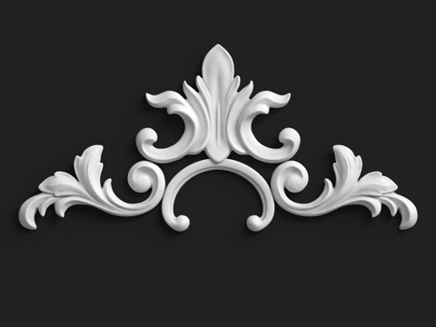  套装中心装饰品 No. 1253d模型 