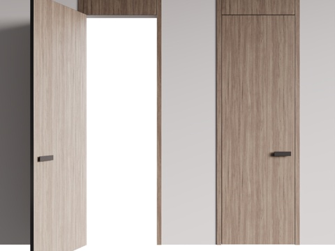  DS 002 室内门3d模型 