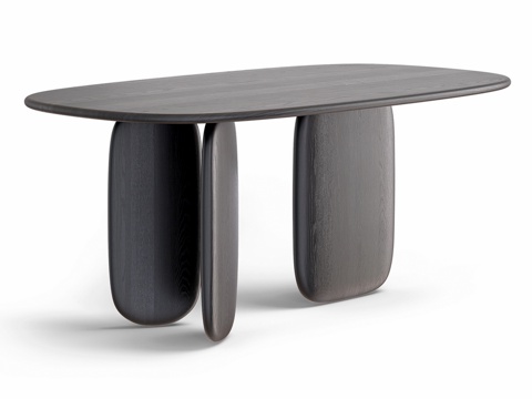  OM Siori 武士道餐桌 木质 043d模型 