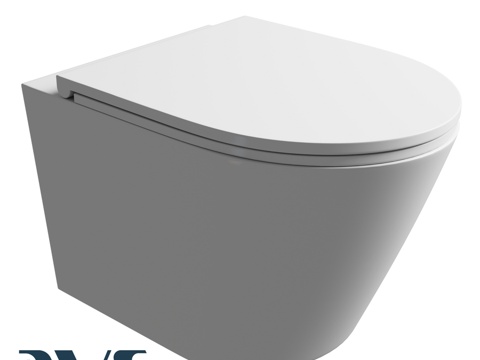  OM悬挂式马桶 AVS Tonic 无圈边款3d模型 