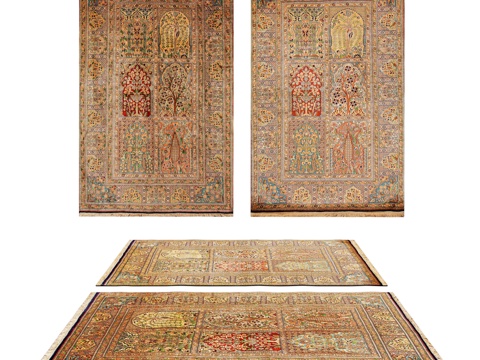  OM地毯 DOVLET HOUSE (art. 23752)3d模型 