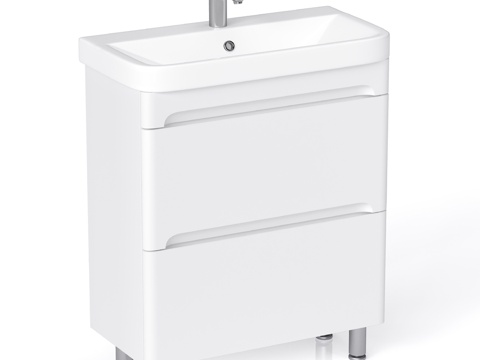  OM Nice 70.2Y 落地式带洗手盆梳妆柜3d模型 