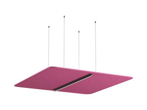  吸音吊灯 1200x1200mm OM3d模型 