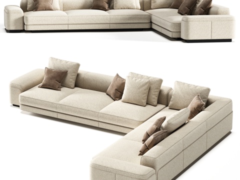  FIFTYFOURMS Lares 5 模块化沙发3d模型 