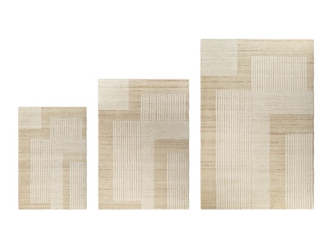  民族系列Thar羊毛地毯3d模型 