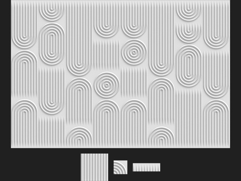  114号面板及配件 LepGrand3d模型 