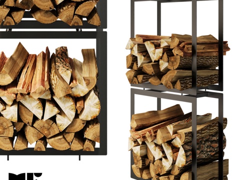  MANO FACTORY出品OM模块化柴棚3d模型 