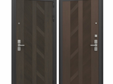  Guardian入户门配Vaiya 04饰条3d模型 