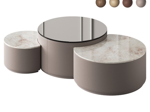  OM Sun餐桌3d模型 