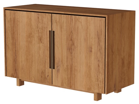  柚木实木抽屉柜 KARMA PURE 1003d模型 