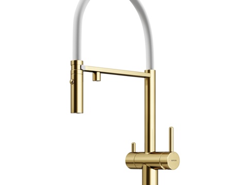  OM Sancos Imola厨房水龙头（带软管喷嘴）3d模型 