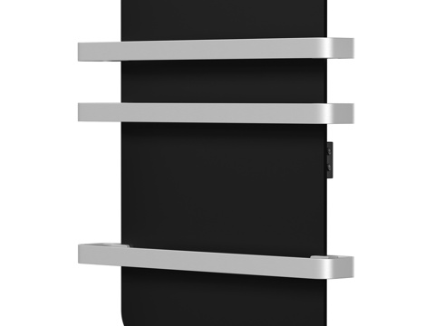  艾伦布劳无限系列60x44电动毛巾架3d模型 