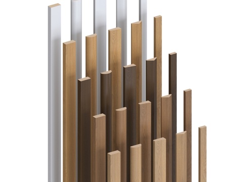  ACUPAN x HANNAHHOLZ 饰条3d模型 