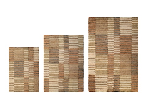  民族系列Rishikesh黄麻地毯3d模型 