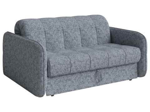  柔韵硬质中型沙发床3d模型 