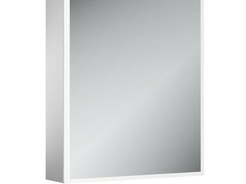  OM系列铝制镜面浴室柜3d模型 