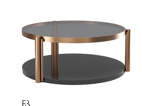  OM咖啡桌 Fratelli Barri LORETO3d模型 