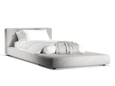  OM beds.one - Tolu儿童前置坐凳床3d模型3d模型 