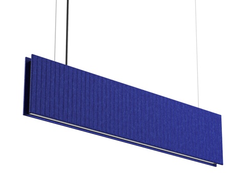  吸音吊灯1000x58x280mmOM3d模型 