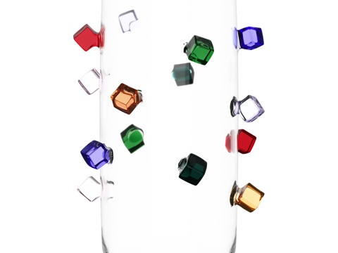  Fiesta花瓶，24厘米3d模型 