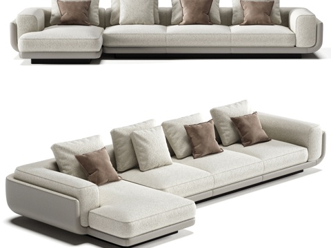  FIFTYFOURMS Ambitus 8 模块化沙发3d模型 