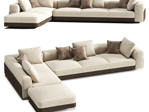  FIFTYFOURMS Lares 18 模块化沙发3d模型 