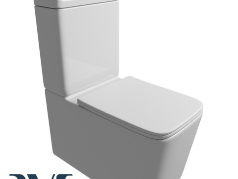  OM AVS Atom 无框紧凑型马桶3d模型 