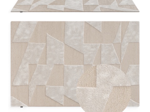  羊毛地毯 Decaro Rugs D1100383d模型 