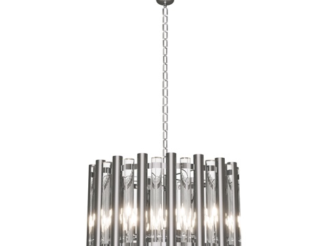  吊灯 10438 4 LOFT IT 羊毛卷3d模型 