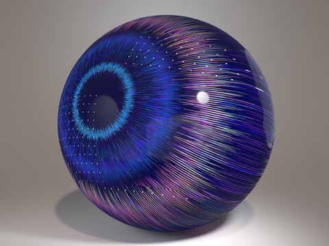  现代装饰摆件3d模型 