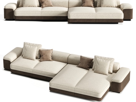  FIFTYFOURMS Lares 20 模块化沙发3d模型 