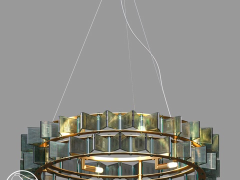  LampsShop.ru L1954 吊灯Drafts A3d模型 