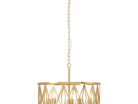  斯蒂尔福特悬挂式枝形吊灯，罗姆比克系列3d模型 