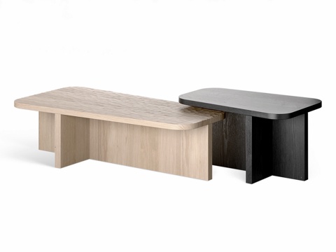  OM Siori Miko &amp; Miko mini 咖啡桌3d模型 