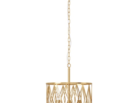  斯蒂尔福特悬挂式枝形吊灯，罗姆比克系列3d模型 