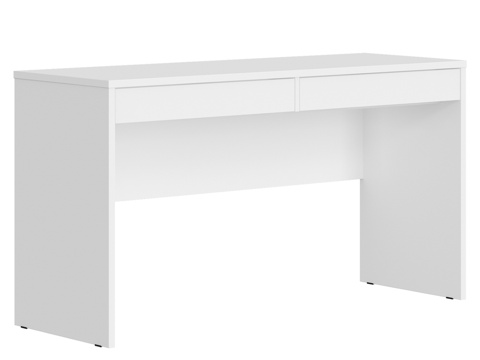  OM泰加白书桌3d模型 