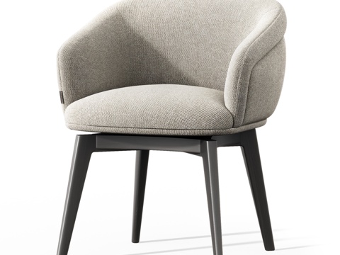  FIFTYFOURMS Alveus 旋转椅3d模型 