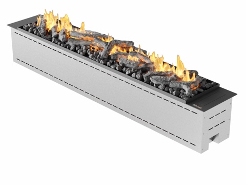  自动生物壁炉PRIME 1500系列3d模型 