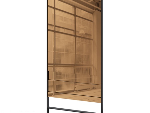  LoftDesigne 101270款镜子3d模型 