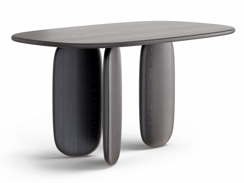  OM Siori 武士道餐桌 木质 033d模型 