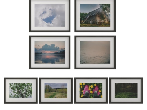  OM室内绘画人像摄影123d模型 