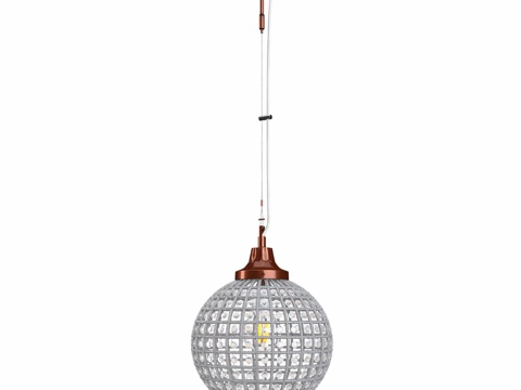  Covali JPL-23637 黄铜吊灯3d模型 