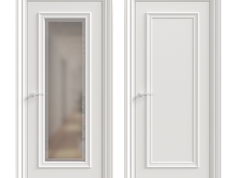  达里亚诺工厂出品的维琴察1系列室内门3d模型 