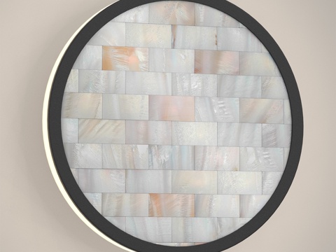  壁灯心动款4705-1W3d模型 