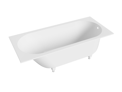  嵌入式浴缸 Ornella 160x70，Ornella K3d模型 