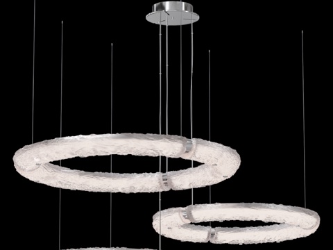  Rudeza铬氟石吊灯FL1179-30P (OM)3d模型 